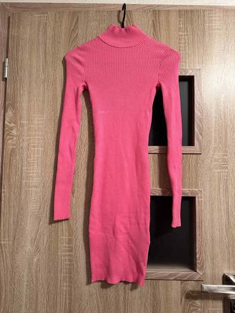 Krásne ružové šaty, xs