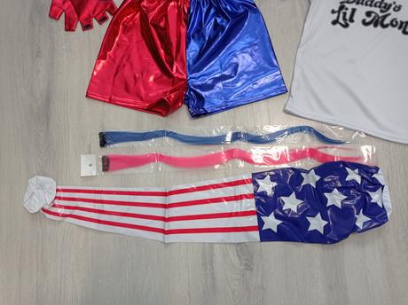 Nový kostým harley quinn s visačkou na 11/12 rokov,