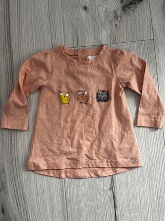 Krásny marhuľový top (dlhý rukáv), coccodrillo,74