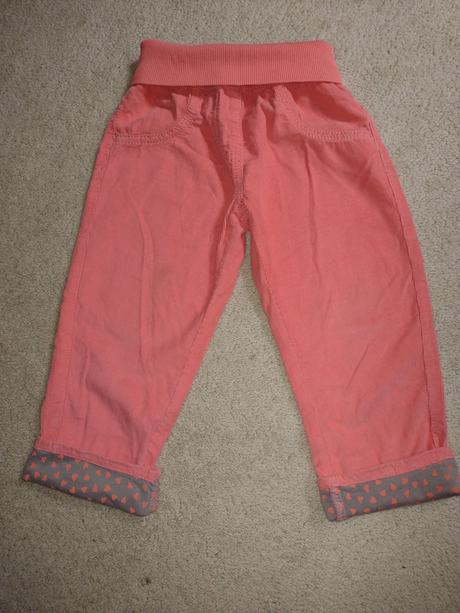 Letné tenké menčestrové nohavice, lupilu,92