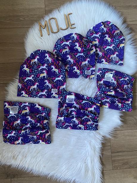 Jarny/jesenny set ciapka a nakrcnik, 56 - 158