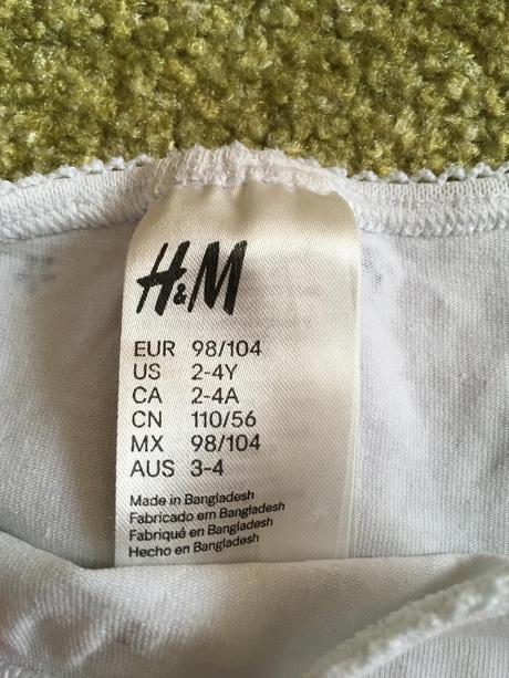 Tielko 2x, h&m, 98/104, h&m,98
