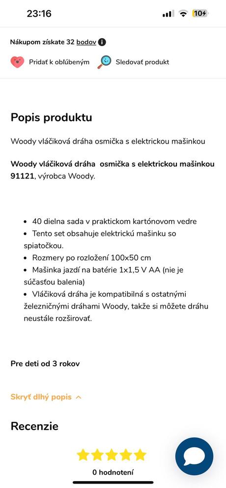 Drevená dráha s elektrickými vlačikmi woody, 