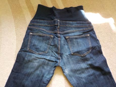 Tehotenské rifle, h&m,46