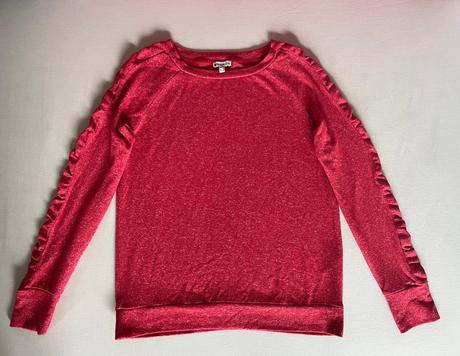 Street one červená mikina vel.xs-s, street one,s / xs