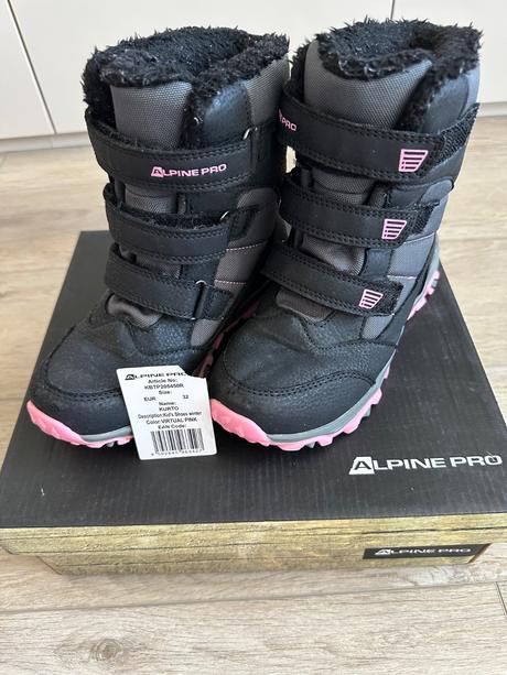 Snehule/zimné topánky alpine pro 32, alpine pro,32