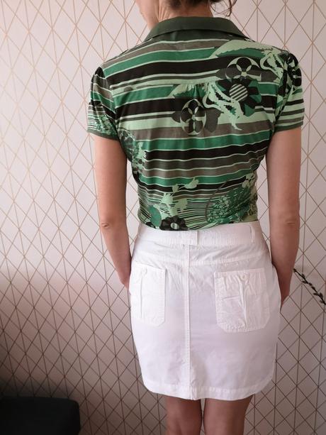 Sukna športová, denim,38