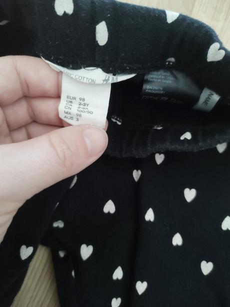 Mierne zateplené legíny, h&m,98