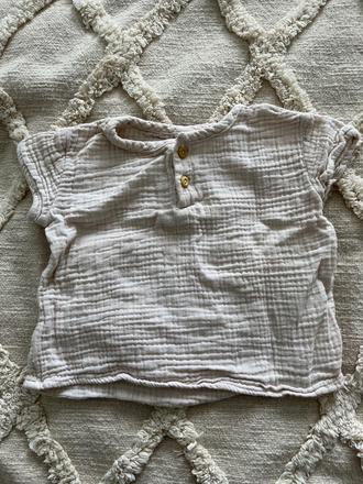 Mušelínové tričko h&m 80, h&m,80