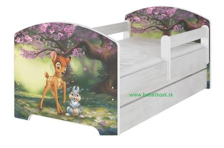 Detská posteľ + matrac grátis 140x70, šírka (cm): 70,dĺžka (cm): 140