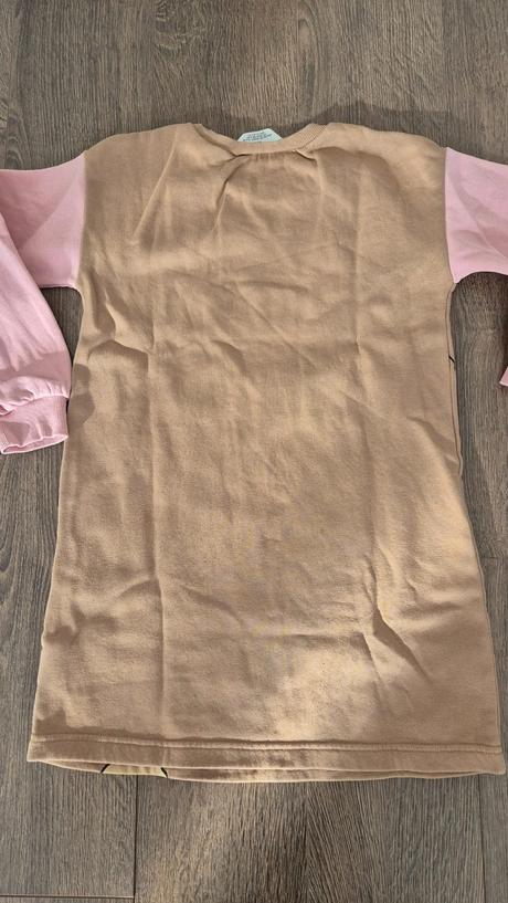 Oteplené mikinošaty next, h&m,122