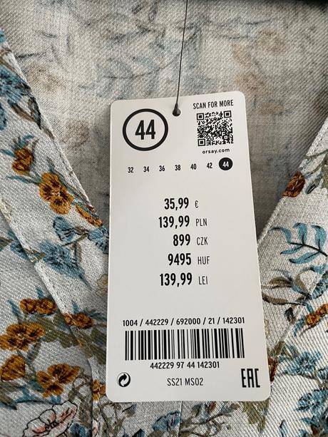 Šaty orsay, orsay,44