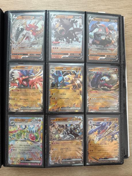 Original pokemon karty (hity, v, holo energie), 