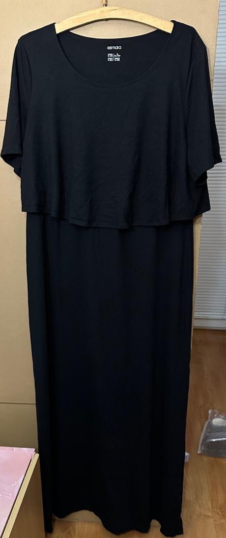 Čierne maxi šaty, esmara,xl