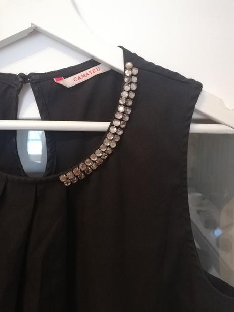 Čierna blúzka camaieu, camaieu,m