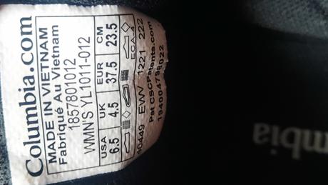 Treking tenisky columbia 23,5cm, columbia,37