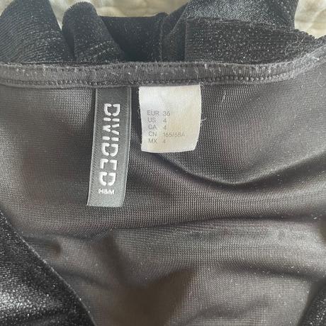 Čierny overal, h&m,36