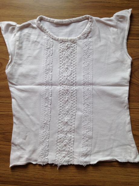 Tričko s krajkou 98/104, 98