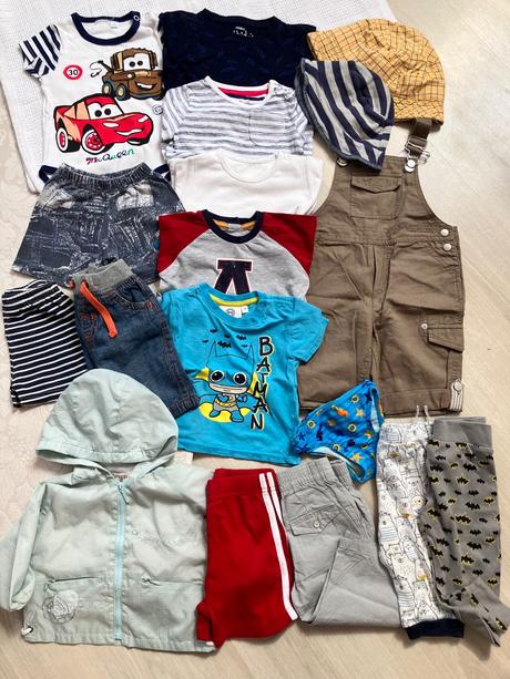 Chlapčenské oblečenie balík mix jar leto 74, 68–80