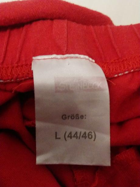 Modro červené pyžamo s motívom, steinbeckwelt, xl, xl