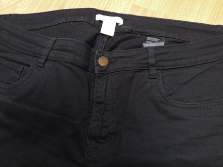 Kraťasy s elastanom, h&m,42