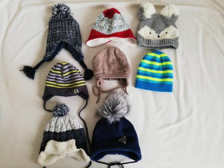Zimné čiapky 80-86, 80