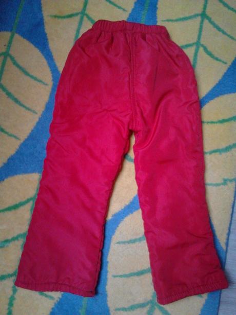 Vyteplené nohavice m, 116