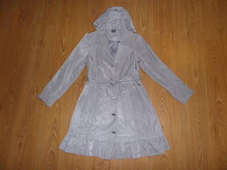 Trenčkot s kapucňou, l