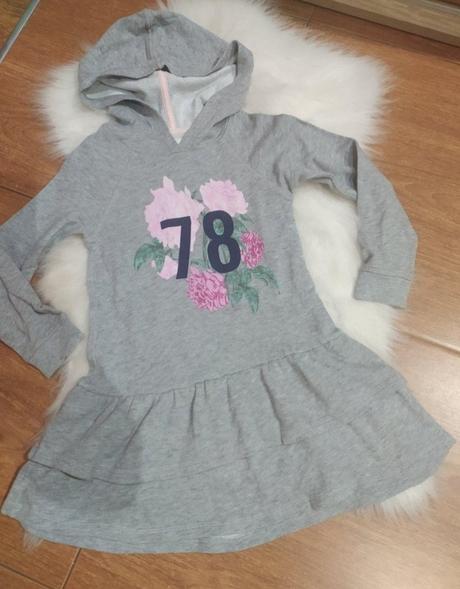 Mikinove šaty, h&m,110