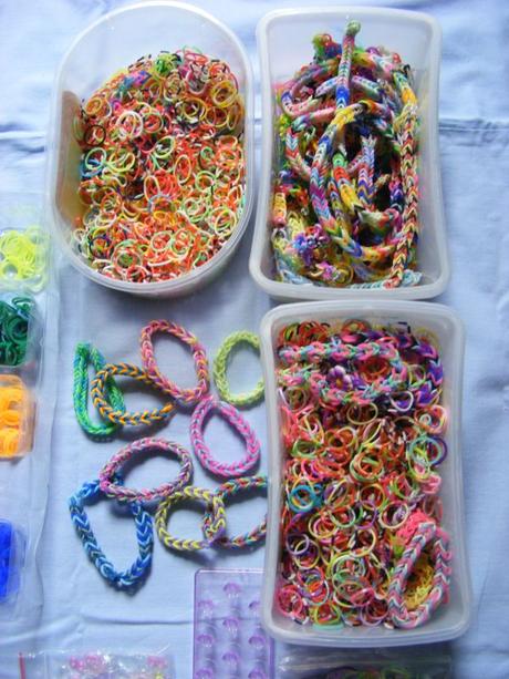 Gumičky na výrobu náramkov, 