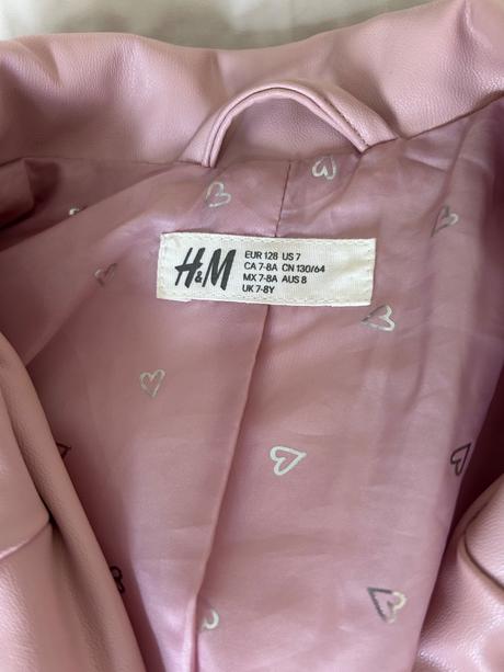 Koženková bunda h&m, h&m,128