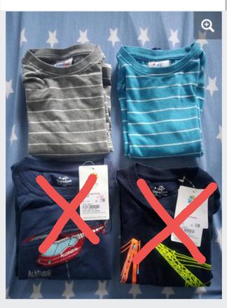 Tričká s dlhým rukávom, topolino,110