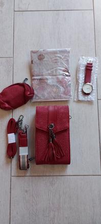 4-dielna súprava kabelka, peňaženka...,
