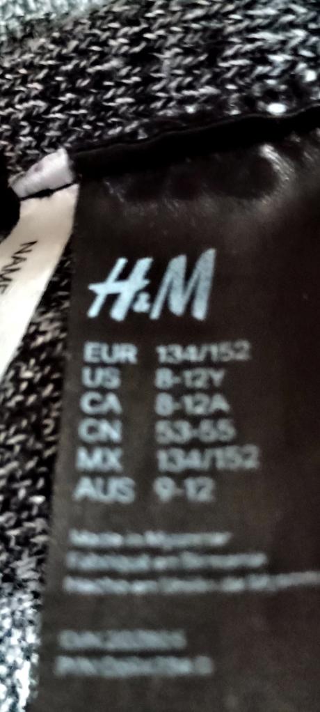Súprava čiapka a šál, h&m,134