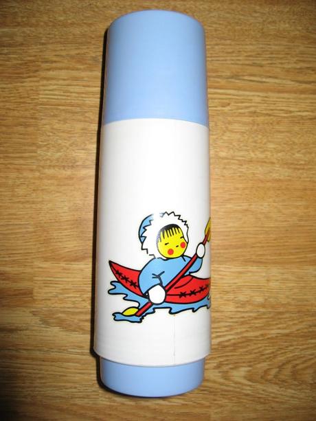 Plastová termoska, obal na fľašu,