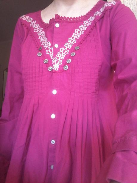 Luxusná tehotenská tunika, m