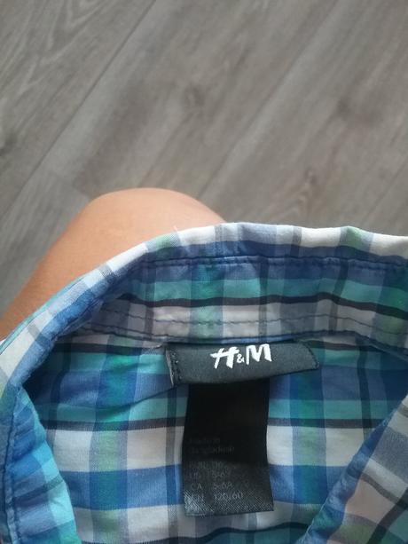 H&m  košela  110/116, h&m,116