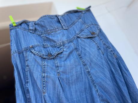 Tristvrtove nohavice z tensej rifloviny zn promod, promod,40