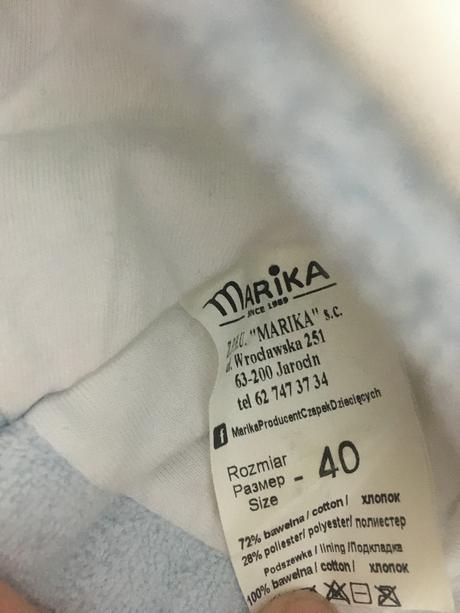 Tepla čiapka 40, marika,56