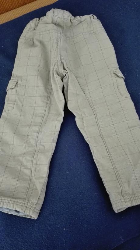 Nohavice oteplene, h&m,86