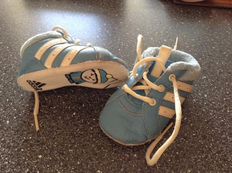 Capačky pre drobca, vnút. dĺž. 11,5cm, adidas,19