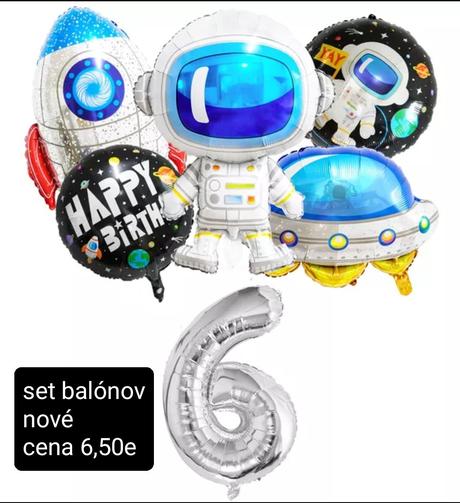 Párty dekorácie -vesmír, 