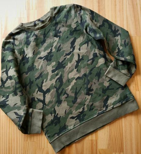 Maskáčová mikina george 140-146 na 10-11r., george,140