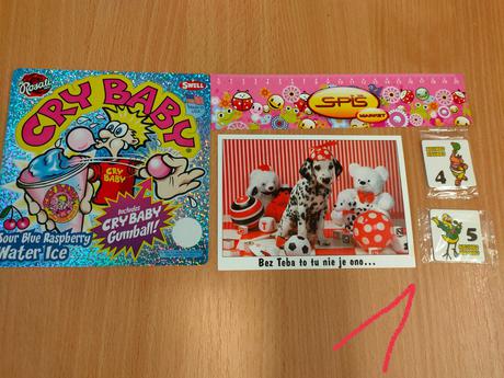 Darujem samolepky, pravítka,obrázky..atd,