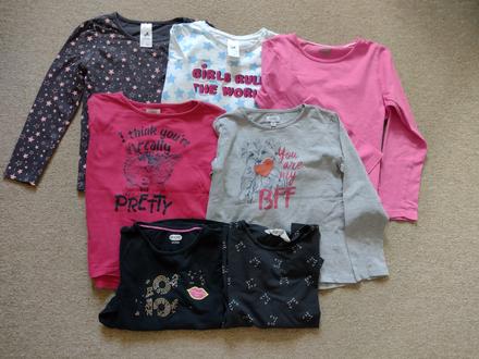 Tricko dl.rukav, 5+2ks gratis, vel.122, palomino,122