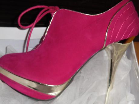 Fushia topánky, 39