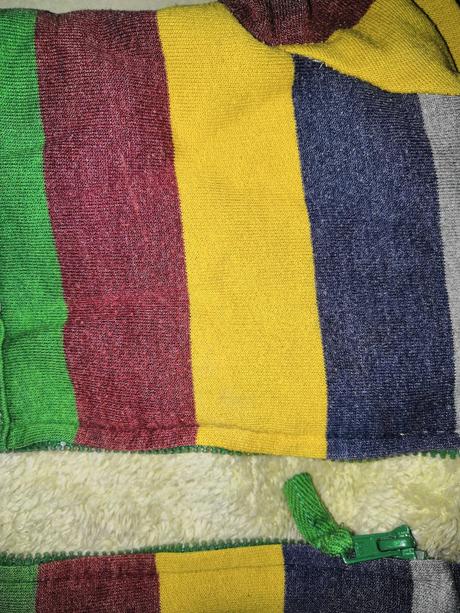 Hrubšia mikina na zips 12-18m, f&f,86