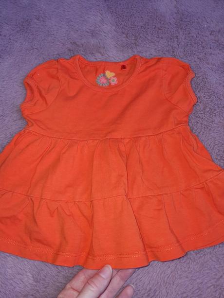 Tričká pre dievcatko krátky rukáv 80/86 13ks, next,80