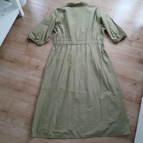 Bavlnené košeľové šaty, c&a,48