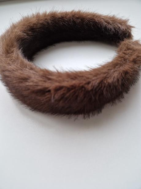 Kožušinová čelenka 2+1zadarmo,
